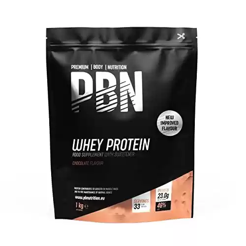 1 kg de proteína PBN Premium Body Nutrition suero de leche en polvo