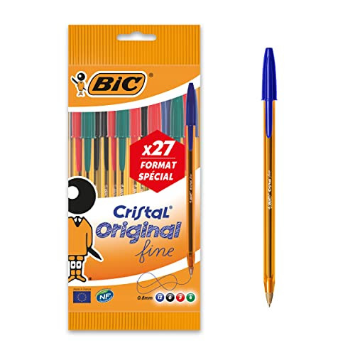 Pack Bol Grafos Bic Cristal Original Fine