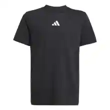 👕 CHOLLITO ADIDAS CAMISETA ESSENTIALS NEGRO/BLANCO 9-10 AÑOS