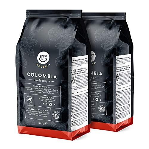 1 Kg de Café Colombia en grano Happy Belly Select