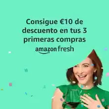 10€ de descuento en los 3 primeros pedidos en Amazon Fresh - supermercado de Amazon