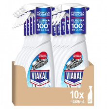 10 envases de Viakal Limpiador Antical Spray para Cocina y Baño