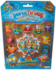 10 Figuras Superthings Power Machines Blister