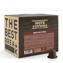 100 cápsulas Note d'Espresso Mocaccino para Nespresso