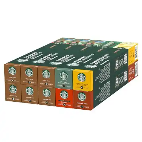 100x cápsulas STARBUCKS House Blend by Nespresso