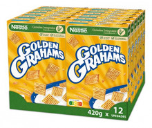 12 paquetes de Cereales Nestlé Golden Grahams