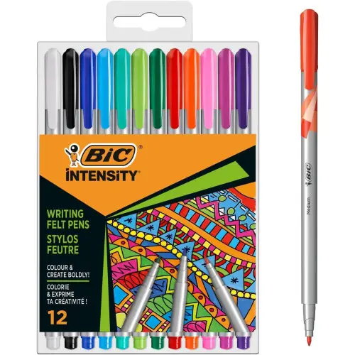 12 rotuladores BIC Intesity Medium