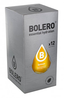12 sobres de Bolero Bebida Instantánea sin Azúcar (Sabor Limón)