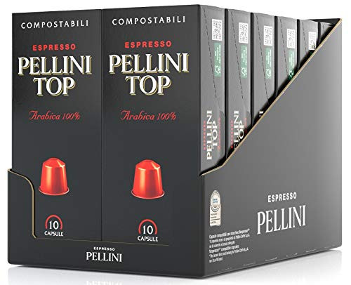 120 cápsulas de café Espresso Pellini Top Arabica 100%