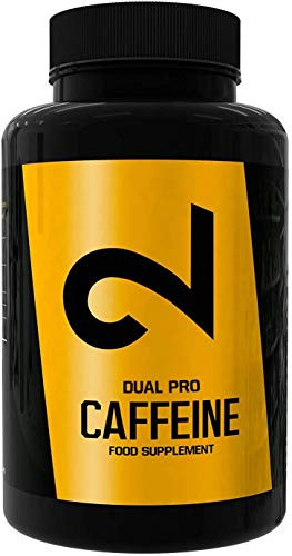 120 cápsulas de Dual Pro Caffeine 200mg