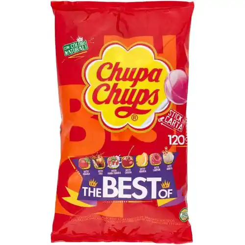 120x Chupa Chups sabores variados