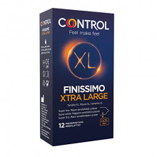 12x Control Preservativos Finissimo XL- super finos y extra grandes (compra recurrente)