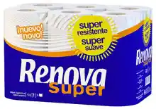 12x Rollos Papel Higiénico Renova Super