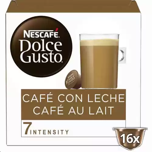 16 cápsulas de Café con Leche Originales Nescafé Dolce Gusto