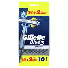 16 Maquinillas Desechables Gillette Blue3 Smooth