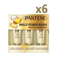 18 ampollas Pantene Pro-V Repara & Protege Tratamiento Intensivo Del Pelo