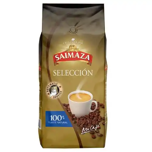 1kg Café en grano 100% natural Saimaza