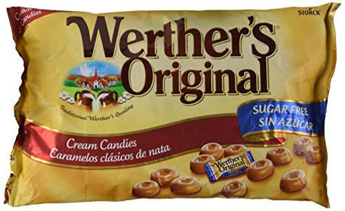 1kg Werther'S Original Caramelos clásicos de nata - Sin azúcar