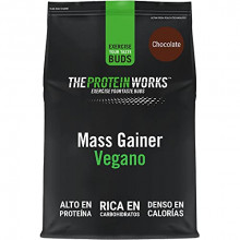 2 Kg Batido de proteína THE PROTEIN WORKS Vegan Mass Gainer, Chocolate Suave