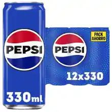 2 packs de 12 latas de Pepsi 33cl