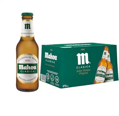 2 packs de 24 latas de Cerveza Mahou Dorada Lager 25cl (2º pack al 50% dto)