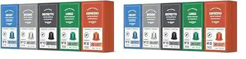 200x Cápsulas by Amazon compatibles con Nespresso (Variado) - 0,11€/cápsula