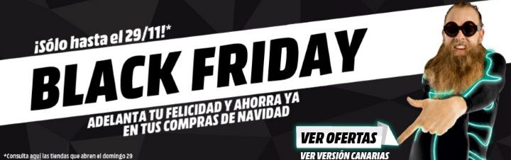 ¡Black Friday en Media Markt! Chollos hasta el 29 de noviembre