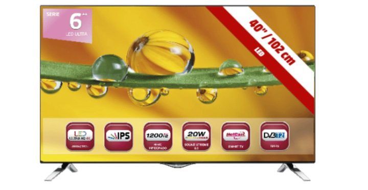 ¡Chollo! Smart TV LG 40UF695V de 40" Ultra HD 4K solo 449€