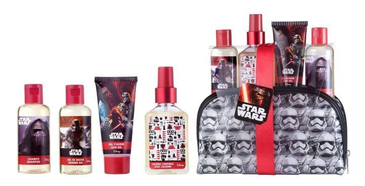 ¡Chollo! Pack Star Wars con neceser + 4 productos sólo 7,63€