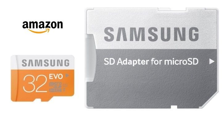 ¡Precio mínimo histórico! MicroSD Samsung Evo 32GB solo 7,63€