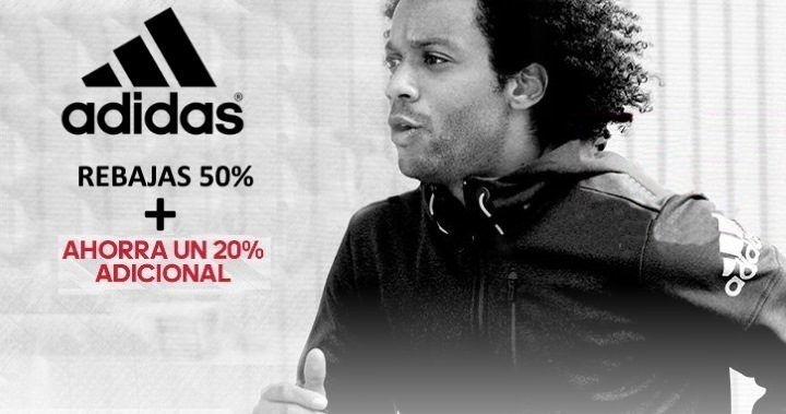 ¡Chollo! Código -20% EXTRA sobre las rebajas del 50% de Adidas
