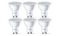 ¡Chollo! 6 bombillas LED Philips GU10 5W sólo 14,51€ (2,41€/ud)