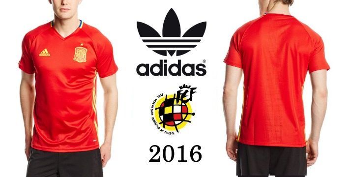 ¡Chollo! Camiseta oficial entreno España 2016 sólo 17,95€