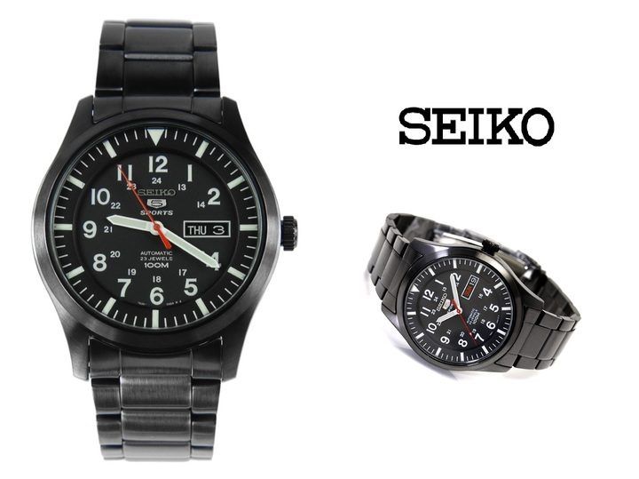 ¡Chollo! Reloj automático Seiko 5 Sports SNZG17K1 para caballero sólo 142,99€