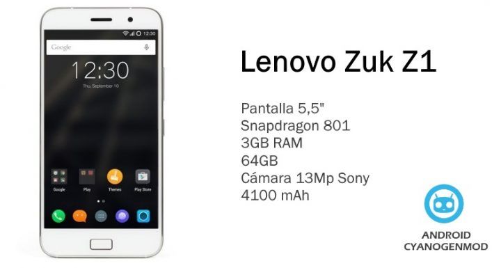 ¡Chollo! Lenovo Zuk Z1 64GB sólo 150€ (en Amazon 250€)