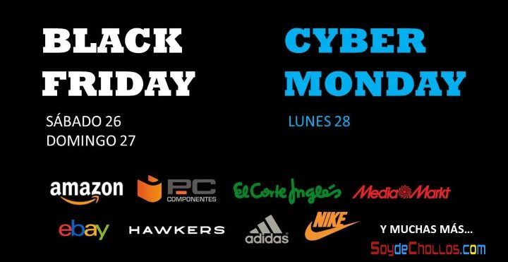 Tiendas que continúan con ofertas hasta el lunes (Cyber Monday)
