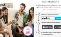Consigue cheques regalo 5€ Amazon totalmente gratis con Fintonic