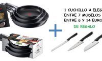 ¡Chollazo! Set Tefal Expertise 3 sartenes antiadherentes sólo 46,99€ (48% dto). ¡Y un cuchillo y recetario de regalo!
