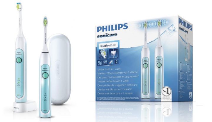¡Chollazo! Pack 2 cepillos Philips Sonicare Healthy White sólo 57€ (-53% dto)