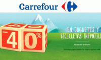 ¡Chollo! Bono del 40% en juguetes y bicicletas en Carrefour