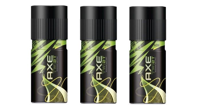 ¡Producto Plus! Pack 3 desodorantes AXE Twist sólo 5,05€