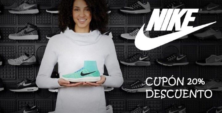 Cupón 20% descuento en Nike al comprar 3 productos no rebajados