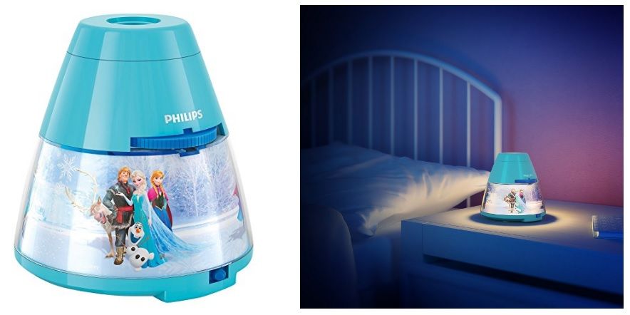 ¡Chollo! Lámpara-proyector LED Philips Disney Frozen sólo 11,90€