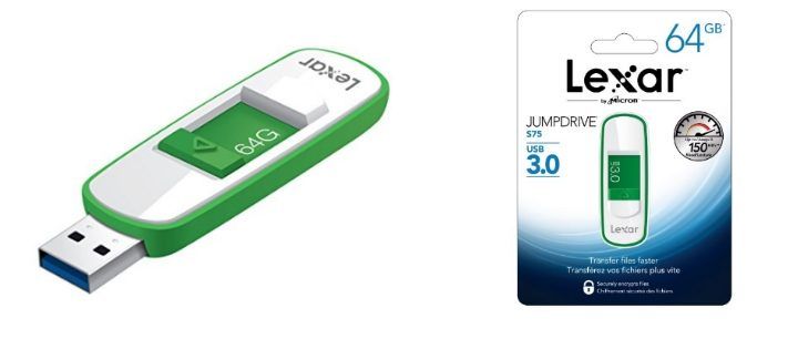 ¡Oferta del día! Memoria USB 3.0 de 64GB Lexar JumpDrive S75 sólo 17,90€ (34% descuento)