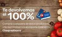 ChequeAhorro 100% de reembolso en Carrefour (6 a 12 Marzo 2020)