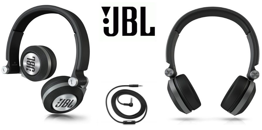 Auriculares JBL Synchros E30 OnEar con cable y micrófono negro