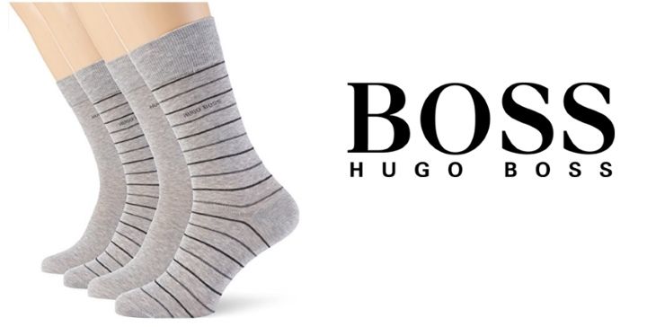 ¡Chollo! Dos pares de calcetines Hugo Boss sólo 6,29€ (67% descuento)