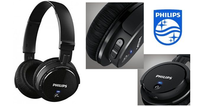 Auriculares inalámbricos Philips SHB5600BK sólo 38,08€ (Oferta Amazon Francia)