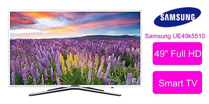 ¡Chollo! Smart TV Samsung UE49k5510 de 49" Full HD por 512€