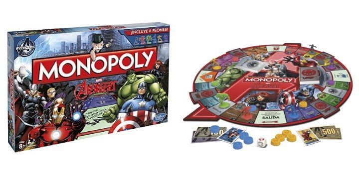 ¡Chollo! Monopoly edición Marvel Los Vengadores sólo 25,99€